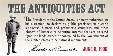 Role of the Antiquities Act